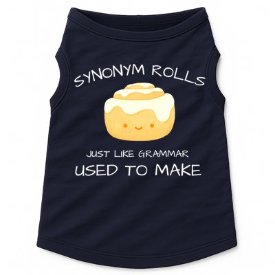 Synonym Rolls Just Like Grammar Used To Make English Teacher Doggie Tank
