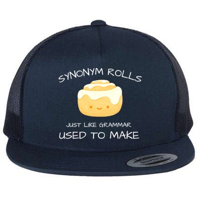 Synonym Rolls Just Like Grammar Used To Make English Teacher Flatbill Hat
