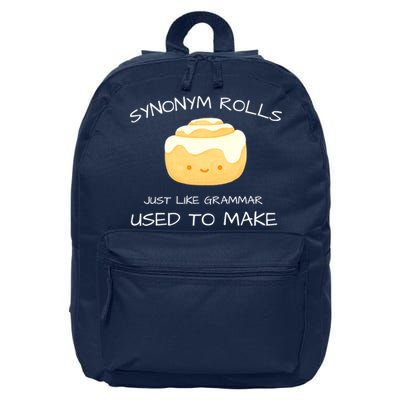 Synonym Rolls Just Like Grammar Used To Make English Teacher 16 in Basic Backpack