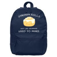 Synonym Rolls Just Like Grammar Used To Make English Teacher 16 in Basic Backpack
