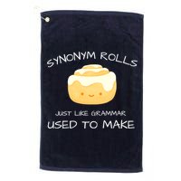 Synonym Rolls Just Like Grammar Used To Make English Teacher Golf Towel