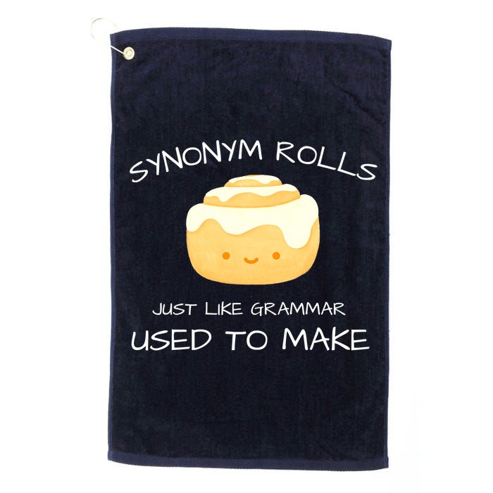 Synonym Rolls Just Like Grammar Used To Make English Teacher Golf Towel