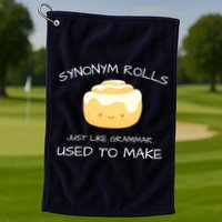 Synonym Rolls Just Like Grammar Used To Make English Teacher Golf Towel