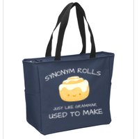 Synonym Rolls Just Like Grammar Used To Make English Teacher Zip Tote Bag
