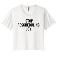 Stop Rescheduling Joy Women's Crop Top Tee