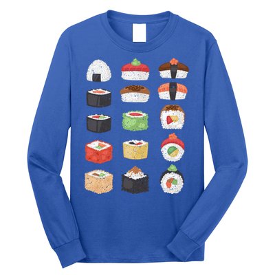 Sushi Roll Japanese Food Sushi Gift Long Sleeve Shirt