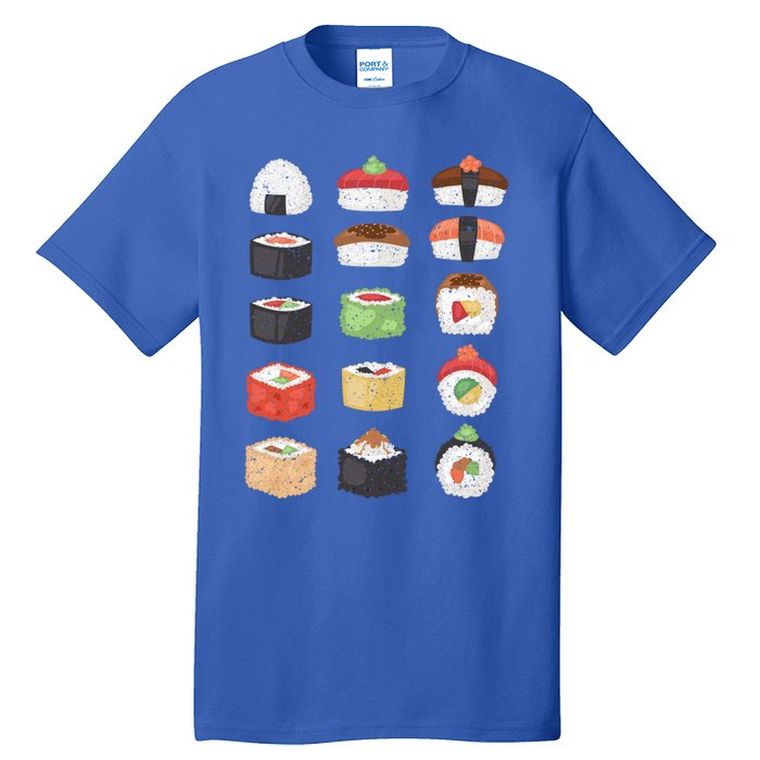 Sushi Roll Japanese Food Sushi Gift Tall T-Shirt