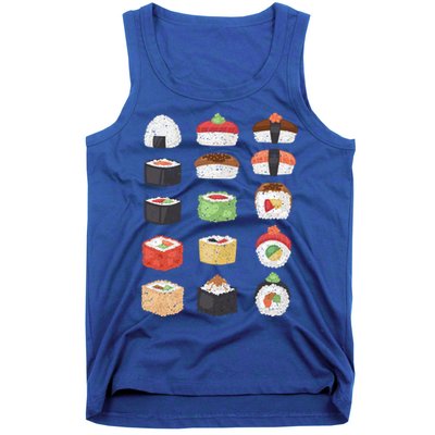 Sushi Roll Japanese Food Sushi Gift Tank Top