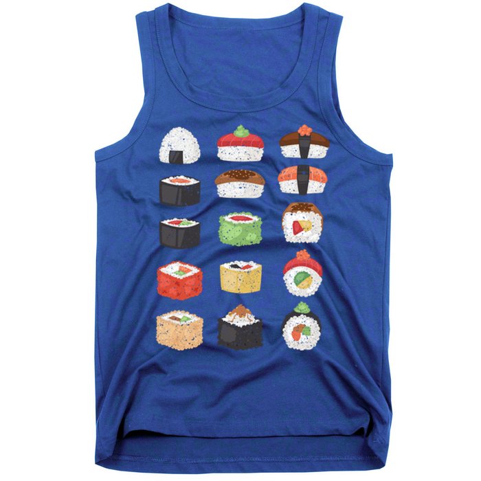 Sushi Roll Japanese Food Sushi Gift Tank Top