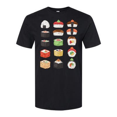 Sushi Roll Japanese Food Sushi Gift Softstyle CVC T-Shirt