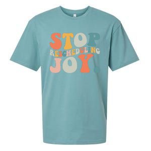 Stop Rescheduling Joy Sueded Cloud Jersey T-Shirt