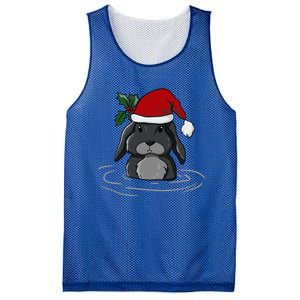 Santa Rabbit Kawaii Xmas Retro Family Funny Ugly Christmas Gift Mesh Reversible Basketball Jersey Tank