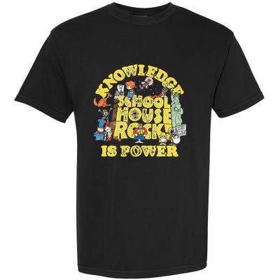 Schoolhouse Rock Knowledge Is Power Garment-Dyed Heavyweight T-Shirt