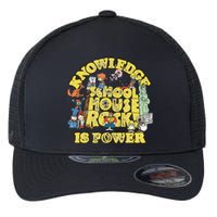 Schoolhouse Rock Knowledge Is Power Flexfit Unipanel Trucker Cap