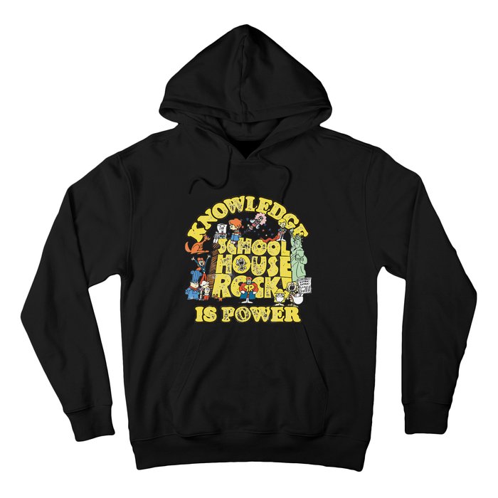 Schoolhouse Rock Knowledge Is Power Hoodie