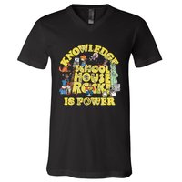 Schoolhouse Rock Knowledge Is Power V-Neck T-Shirt