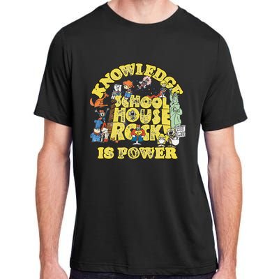 Schoolhouse Rock Knowledge Is Power Adult ChromaSoft Performance T-Shirt