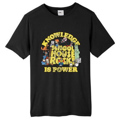 Schoolhouse Rock Knowledge Is Power Tall Fusion ChromaSoft Performance T-Shirt