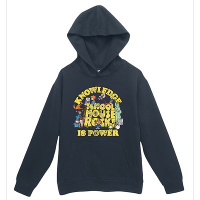 Schoolhouse Rock Knowledge Is Power Urban Pullover Hoodie