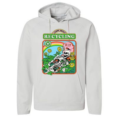 Steven Rhodes Learn About Recycling Performance Fleece Hoodie