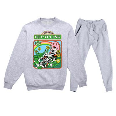 Steven Rhodes Learn About Recycling Premium Crewneck Sweatsuit Set