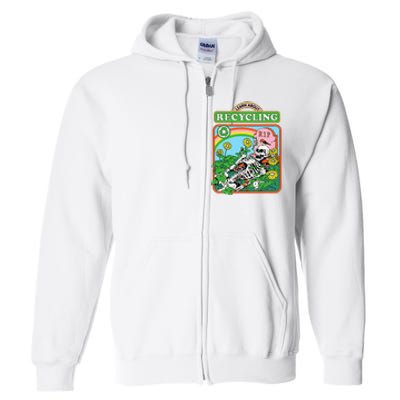 Steven Rhodes Learn About Recycling Full Zip Hoodie