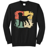 Square Retro Labrador Owner Gift Golden Black Lab Dad Mom Tall Sweatshirt