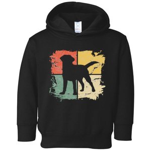 Square Retro Labrador Owner Gift Golden Black Lab Dad Mom Toddler Hoodie