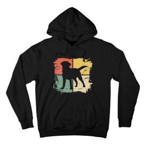 Square Retro Labrador Owner Gift Golden Black Lab Dad Mom Tall Hoodie