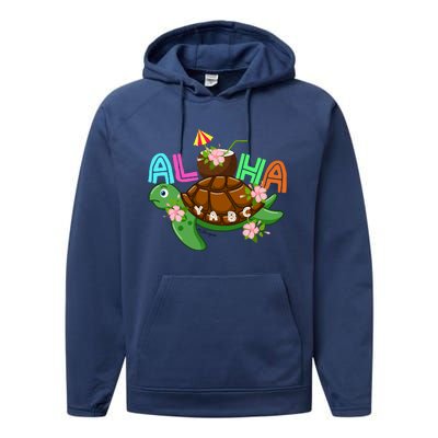 SUMMER RISING LUAU Performance Fleece Hoodie