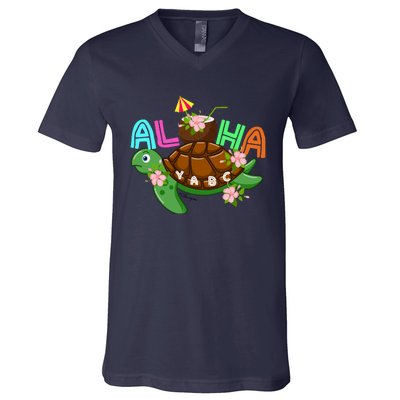 SUMMER RISING LUAU V-Neck T-Shirt