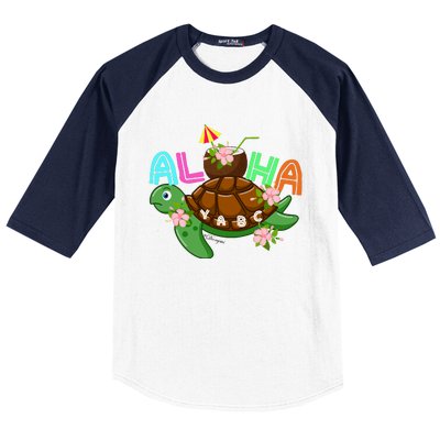 SUMMER RISING LUAU Baseball Sleeve Shirt