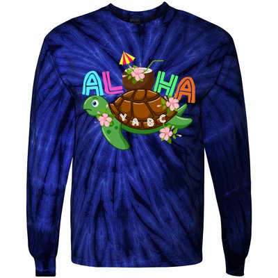 SUMMER RISING LUAU Tie-Dye Long Sleeve Shirt