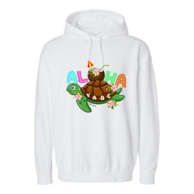 SUMMER RISING LUAU Garment-Dyed Fleece Hoodie