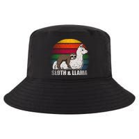 Sloth Riding LLAMA Cool Comfort Performance Bucket Hat