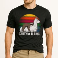 Sloth Riding LLAMA Performance Shirt