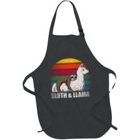 Sloth Riding LLAMA Apron