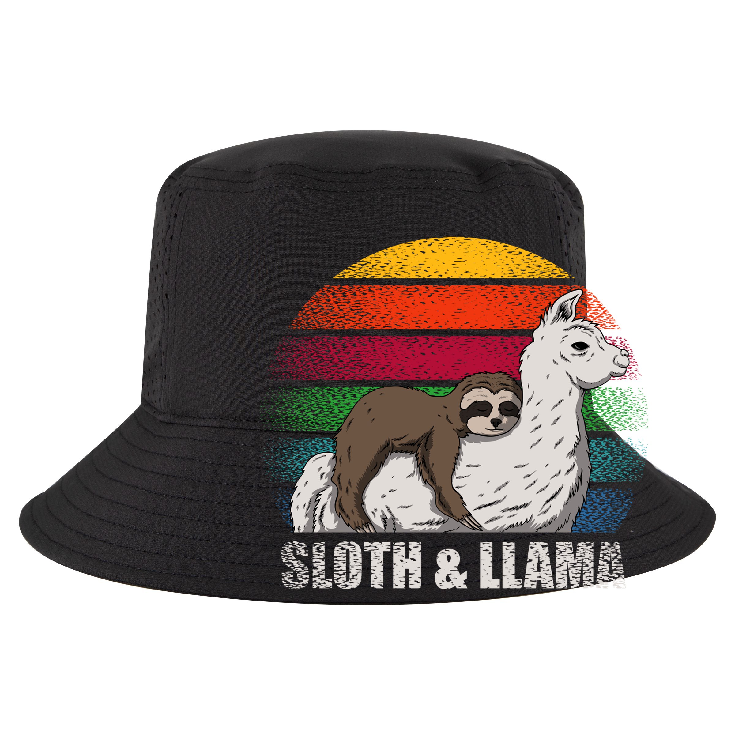 Sloth Riding LLAMA 15oz Campfire Ceramic Mug