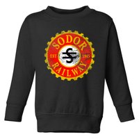 Sodor Railway Logo Distressed Toddler Sweatshirt