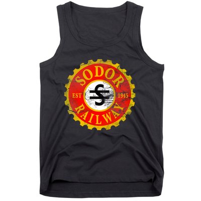 Sodor Railway Logo Distressed Tank Top