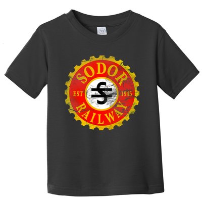 Sodor Railway Logo Distressed Toddler T-Shirt