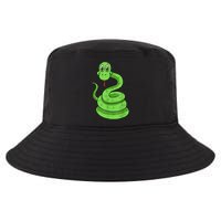 Snake Reptile Lovers Herpetologist Ophiologist Ophiology Cool Comfort Performance Bucket Hat