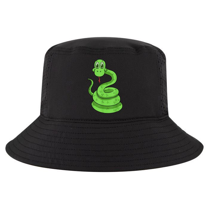 Snake Reptile Lovers Herpetologist Ophiologist Ophiology Cool Comfort Performance Bucket Hat