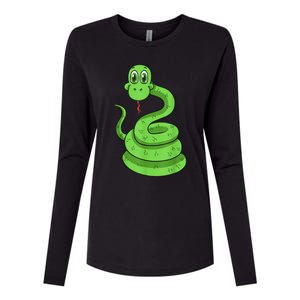 Snake Reptile Lovers Herpetologist Ophiologist Ophiology Womens Cotton Relaxed Long Sleeve T-Shirt