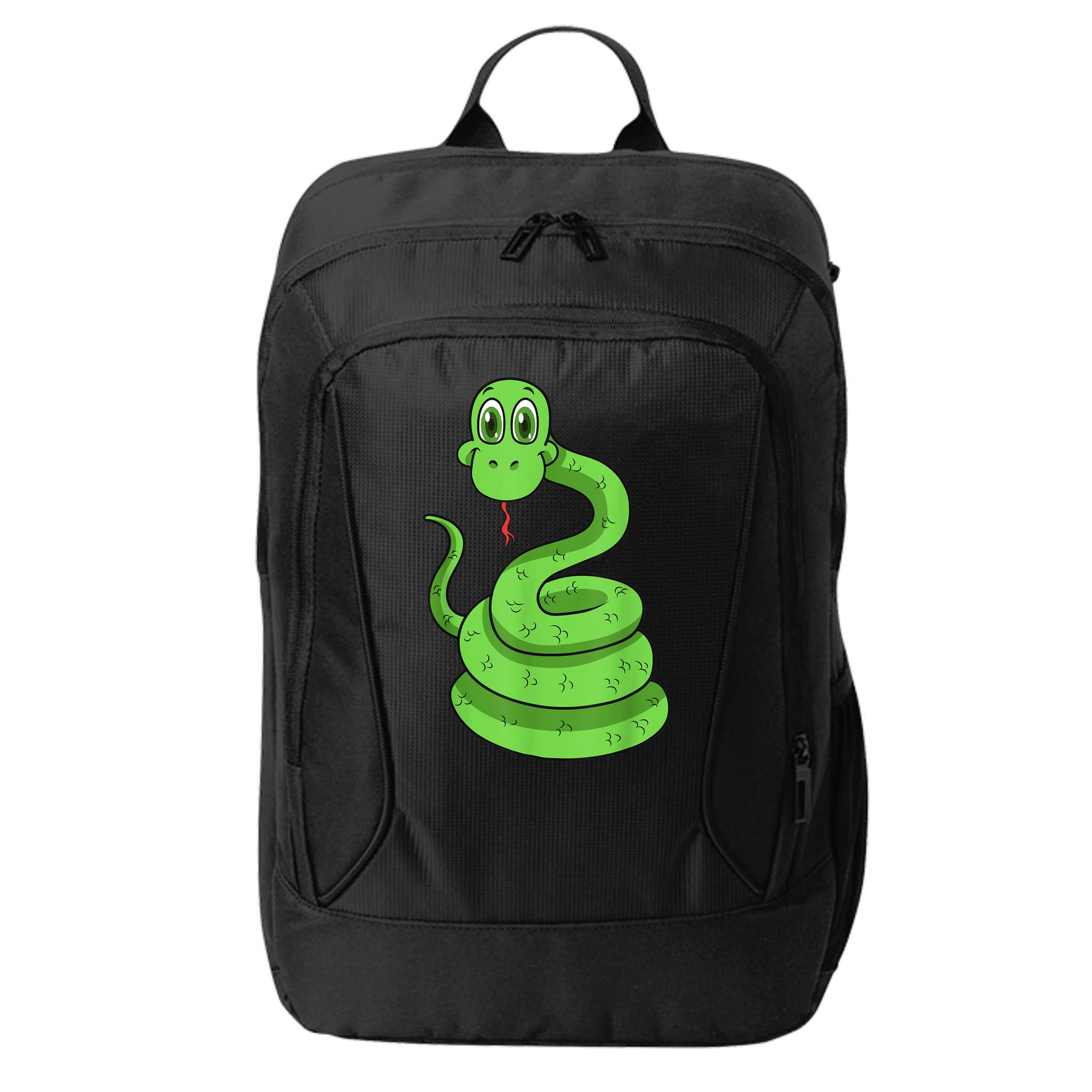 Snake Reptile Lovers Herpetologist Ophiologist Ophiology City Backpack