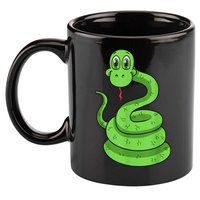 Snake Reptile Lovers Herpetologist Ophiologist Ophiology 11oz C Handle Ceramic Mug