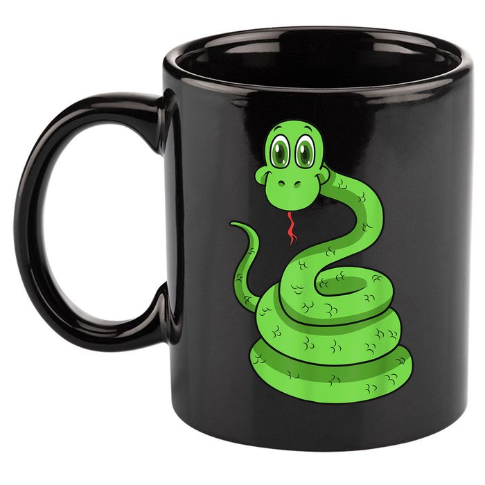Snake Reptile Lovers Herpetologist Ophiologist Ophiology 11oz C Handle Ceramic Mug