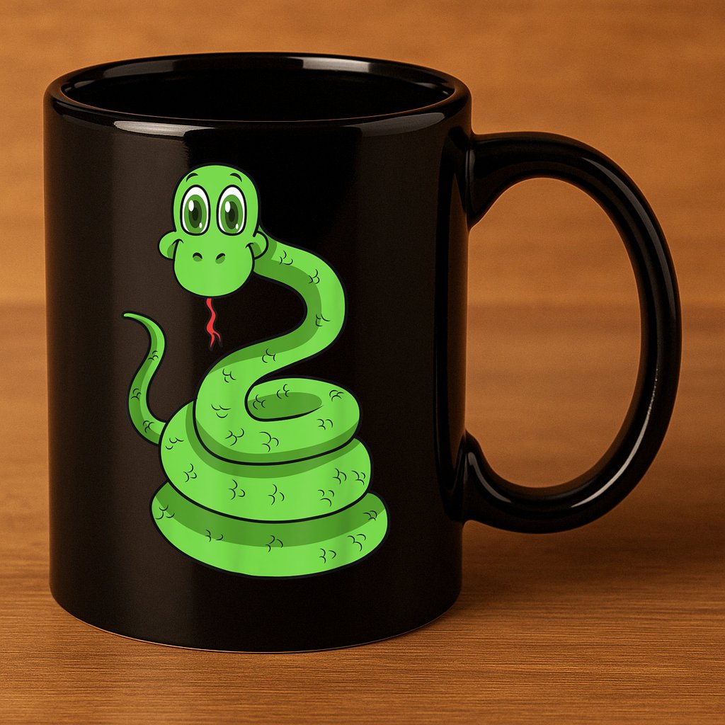 Snake Reptile Lovers Herpetologist Ophiologist Ophiology 11oz C Handle Ceramic Mug
