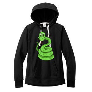 Snake Reptile Lovers Herpetologist Ophiologist Ophiology Women's Fleece Hoodie