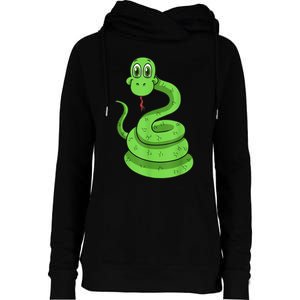 Snake Reptile Lovers Herpetologist Ophiologist Ophiology Womens Funnel Neck Pullover Hood